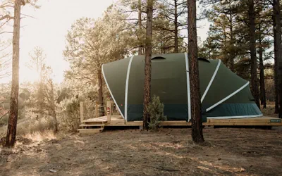 Pinetop Glamping Tent at Manzano Mountain Retreat