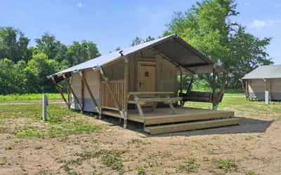 Virginia Glamping Getaway | Luxury Tent with River Views