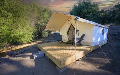 Boutique Glamping Tent | 67-Acre Ranch Retreat