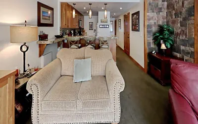 Photo 4 - Renovated Condo Across the Street from Amazing Skiing and Mountain Biking Trails! (Unit 106 at 1849)