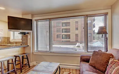 Photo 2 - Winter Ski-in/out Studio Sleeps 4, Steps to Historic Main St