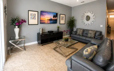 Photo 2 - Private Pool & Spa | No Rear Neighbors | Walk to Clubhouse | 6BR Near Disney