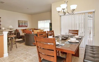 Photo 5 - South Facing Pool, Spacious, Close to Disney, Gated Resort Community, Free WiFi