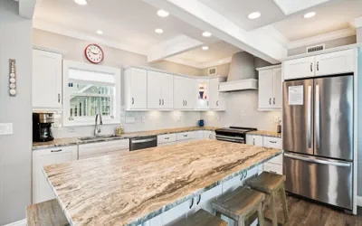 Photo 3 - Stunning Gulf Front 3 BR - steps away from the beach - completely renovated