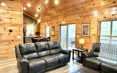 Photo 4 - Peaceful family cabin near fishing with over 100 acres of mountain and field trails to explore!