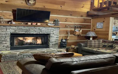Photo 3 - Leave the stress behind!- private hot tub, pet and motorcycle friendly, let peace and nature surround you!