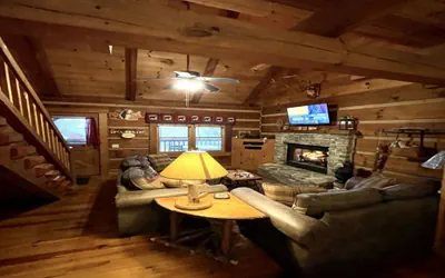 Photo 4 - Leave the stress behind!- private hot tub, pet and motorcycle friendly, let peace and nature surround you!