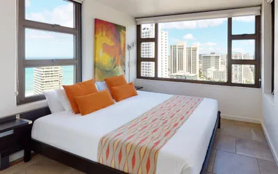 Photo 3 - Artsy 32nd Floor Condo with Modern Furnishings & Gorgeous Ocean Views
