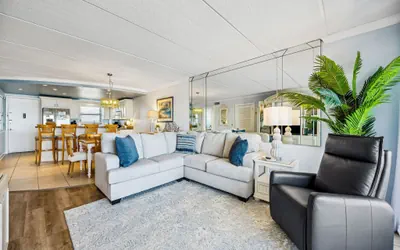 Photo 2 - Tastefully Decorated Condo with Scenic Beach Views
