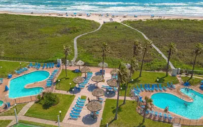 Photo 2 - Sleeps 10  Direct Beach  Heated Pool