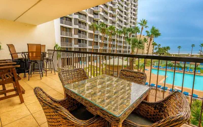 Photo 4 - Sleeps 10  Direct Beach  Heated Pool