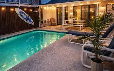 Sparky’s Pool House | Private 2 Levels | BBQ | SPI