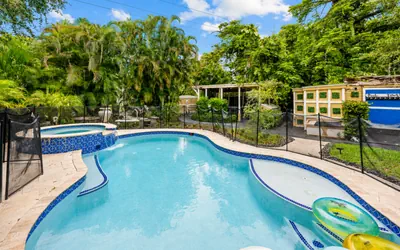 Photo 2 - 2 Homes • Hot Tubs x2 • Heated Pool • Fire Pit