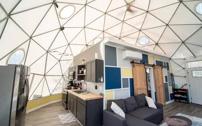 Photo 4 - Geodesic Glamping Dome | The Caverns & Waterfalls