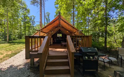 Photo 2 - Glamping Tent with Deck | The Caverns & Waterfalls