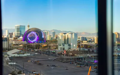 Photo 2 - Modern Vegas Suite | Balcony + Sphere Views