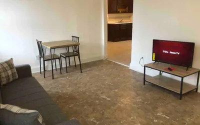 Spacious and bright 2-bedroom apartment with 1-bathroom and private street entrance