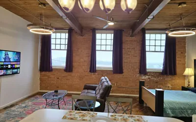 Photo 3 - Detroit MotorCity Riverfront Loft