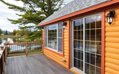 Photo 2 - White Mountains Two Level Lakefront Couples Cabin
