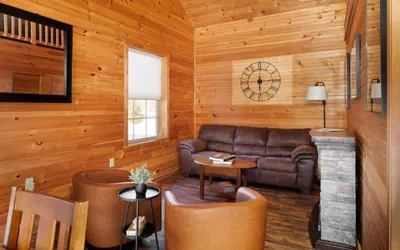 Photo 2 - Cozy Log Cabin Loft White Mountains Escape