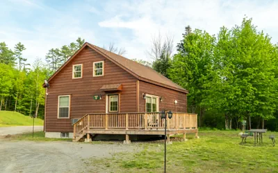 Photo 3 - Two Bedroom Log Cabin Lake View White Mountains
