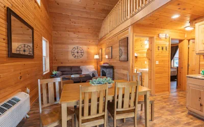 Photo 4 - Family Log Cabin with private fire pit