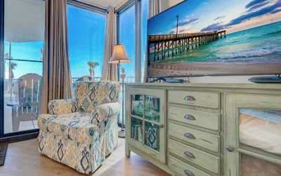 Photo 2 - Ground-Floor Beachfront Condo! Pools and Free Beach Chairs