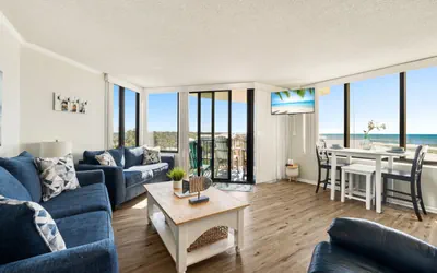 Photo 5 - Incredible Beachfront Corner Unit! Beach Chairs Service and Umbrella Included!