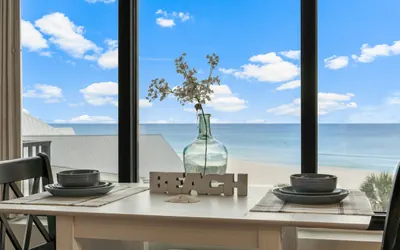 Photo 2 - Incredible Beachfront Corner Unit! Beach Chairs Service and Umbrella Included!