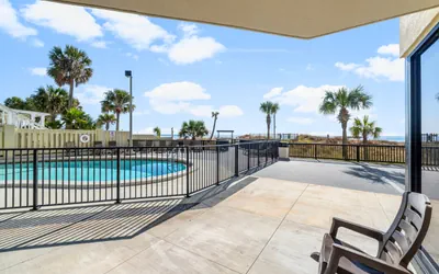 Photo 4 - Ground-Floor Beachfront Condo! Free Beach Chair Service