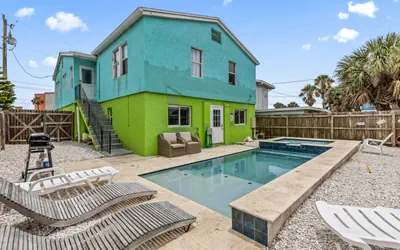 Photo 4 - Three Oars Beach Surf Shack Pool, OceanView, Game Room