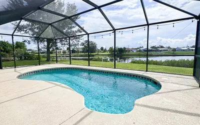 Photo 2 - Waterway-View Villa | Private Pool | 3 King beds