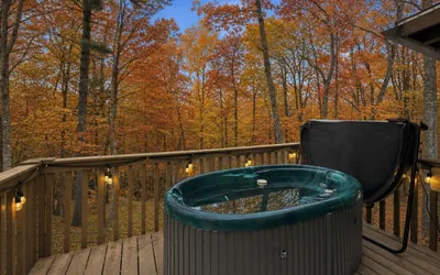 Photo 3 - West Jefferson Cabin | Hot Tub, Private Retreat
