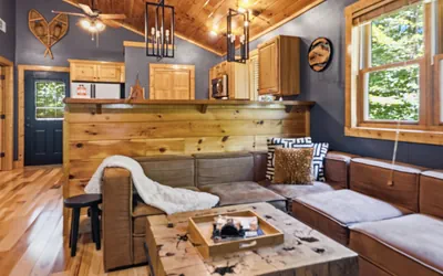 Photo 4 - Beech Cabin | Firepit | Pet Friendly | Deck | Fall Views