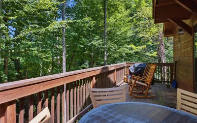 Photo 2 - Beech Cabin | Firepit | Pet Friendly | Deck | Fall Views