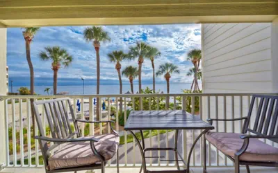Photo 4 - 227 · Direct Waterfront View- from balcony Heated Pool