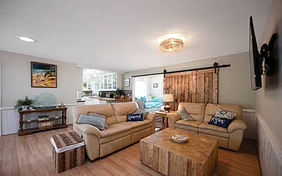 Family Beach House:  3 BR -  -  Dogs Welcome Tranquil Turtle
