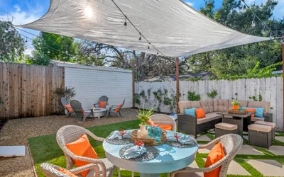 Photo 3 - Cozy Cottage, Private yard, Brand New, Fire Pit, walk to Everything!