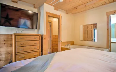 Photo 5 - Rustic Rothbury Cabin w/ Resort Amenity Access!
