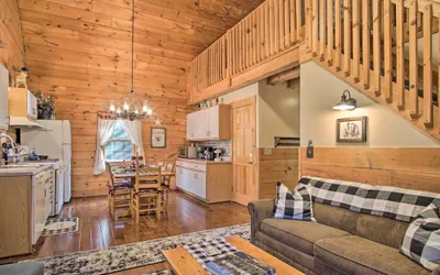 Photo 4 - Rustic Rothbury Cabin w/ Resort Amenity Access!