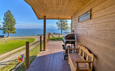 Photo 4 - Lakeside Home w/ Beach ~ 14 Mi to Ski Area!