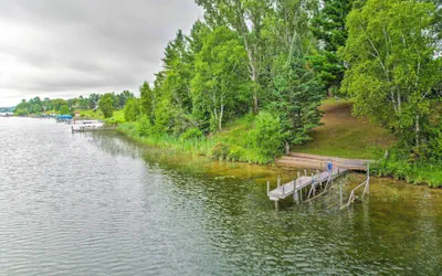 Photo 2 - Riverfront Home w/ Dock ~ 6 Mi to Cheboygan!