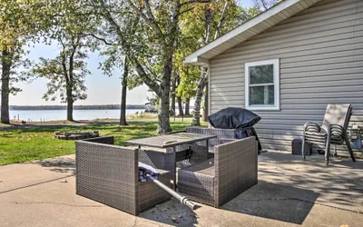 Photo 4 - Waterfront Onamia Retreat w/ Dock & Fire Pit!