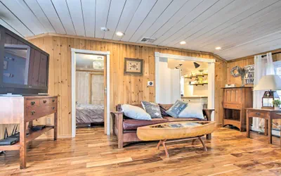 Photo 2 - Cozy Lakefront Cottage w/ Fire Pit, Grill & Views!