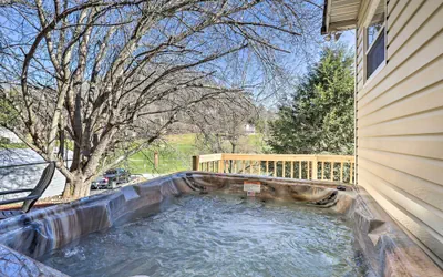 Photo 5 - Hot Tub & Fire Pit at Luxe Blue Ridge Bungalow