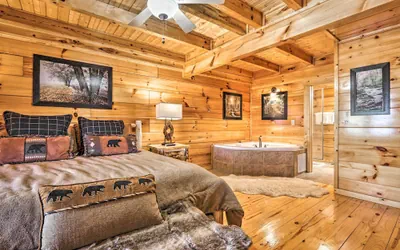 Photo 5 - Smoky Mountain Family Cabin w/ Deck, Grill & Views