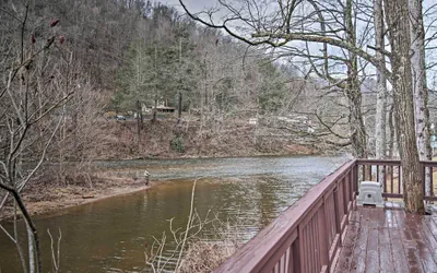 Photo 4 - Riverfront Elkins Home w/ Fireplace & Deck!