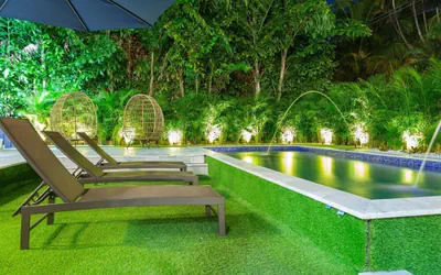 Photo 4 - Chic Villa - 2-story Villa Terrace w Grill Pool