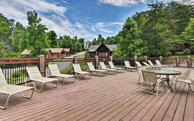 Photo 4 - Tennessee Cabin w/ Balcony, Hot Tub & Pool Access!