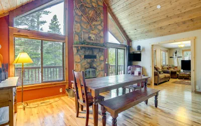 Photo 3 - Colorado Cabin w/ Deck, Fire Pit & Mountain Views!